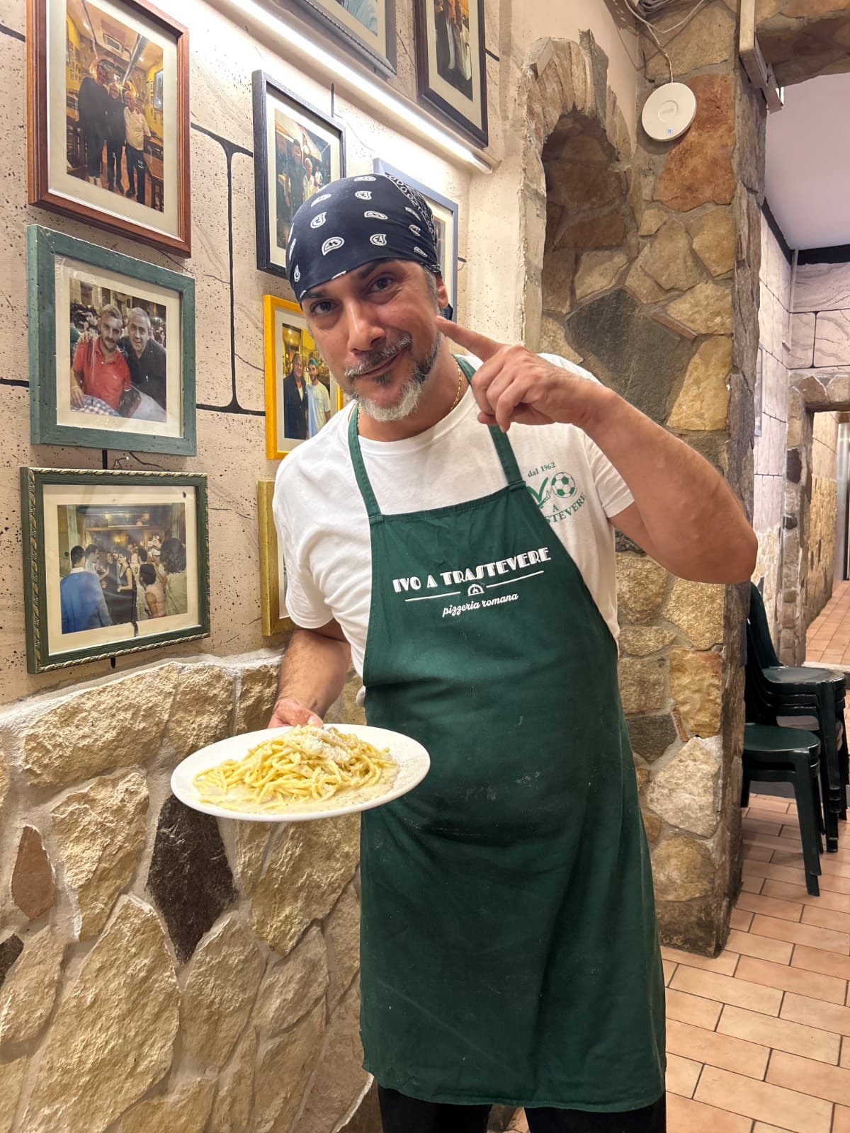Historische Pizzeria seit 1962, superlative römische Küche in Trastevere