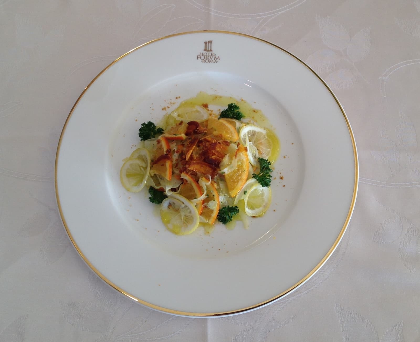 Insalata di bottarga di muggine sarda, fresca e leggera