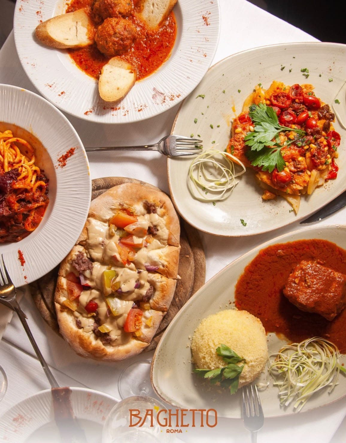 Carciofi alla giudia, osso buco e specialità romane sfiziose